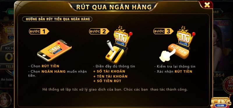 Có những phương thức nạp rút tiền nào từ Hitclub?